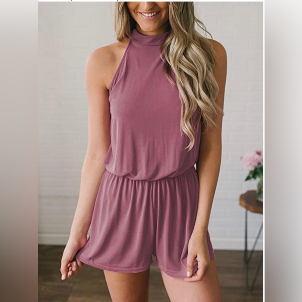 Beautiful pink romper